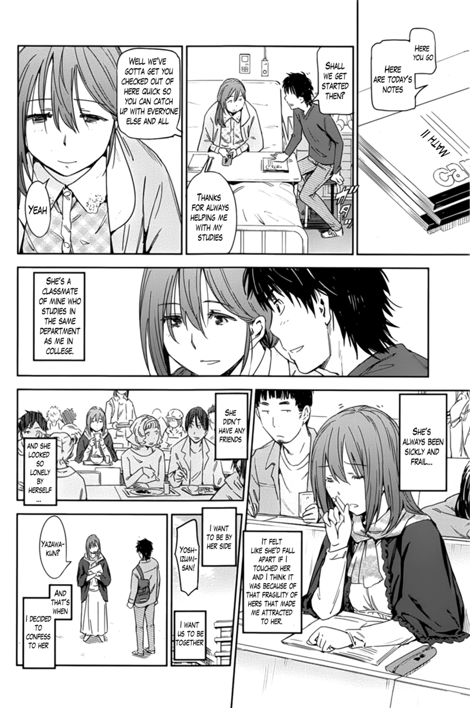 Hentai Manga Comic-Feel My Heartbeat, Give You My Life-Read-2